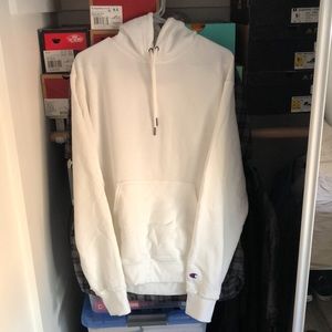Champion Hoodie Men’s Medium White
